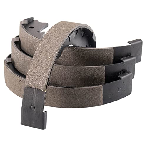 TRQ Rear Parking Brake Shoe Set Compatible with 2011-2017 Honda Odyssey - Image 2