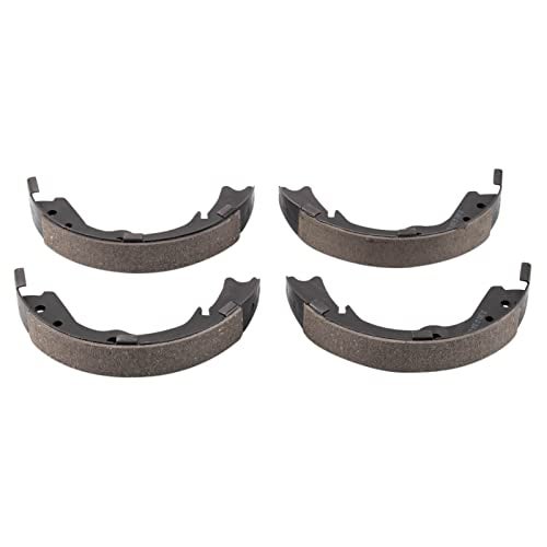 TRQ Rear Parking Brake Shoe Set Compatible with 2011-2017 Honda Odyssey - Image 3