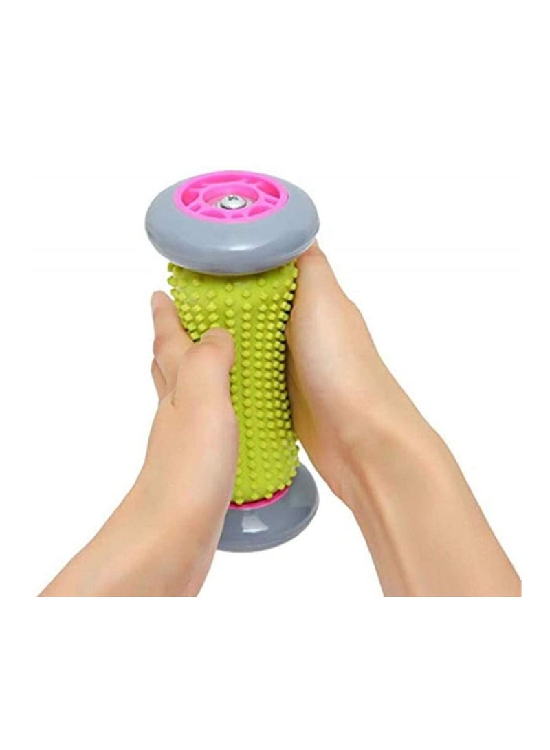 يوجا تدليك بكرة يد قدم أسطوانة يوغا ميريديان متعدّد إتجاهات اللفافة أسطوانة استرخاء أسطوانة - Image 3