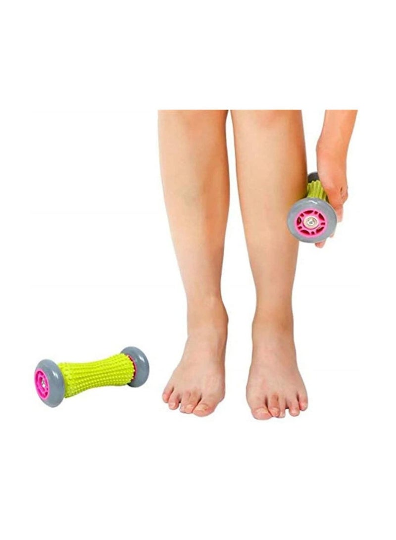 يوجا تدليك بكرة يد قدم أسطوانة يوغا ميريديان متعدّد إتجاهات اللفافة أسطوانة استرخاء أسطوانة - Image 4