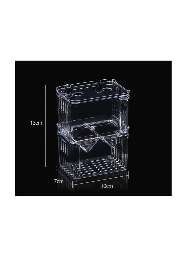 صندوق تربية غوبي متعدد الوظائف لخزان الأسماك صندوق عزل أكريليك - Image 4