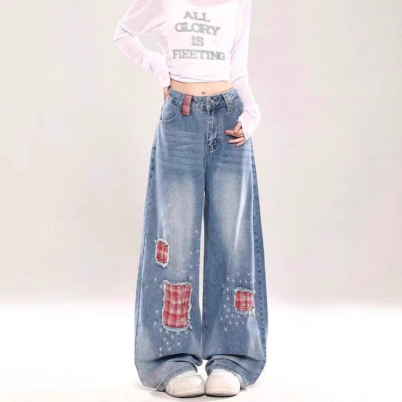 Unisex Casual Daily Denim Jeans - Image 2