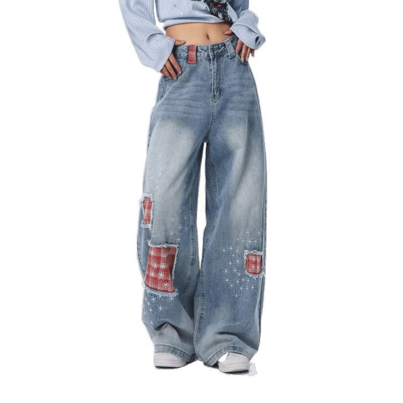 Unisex Casual Daily Denim Jeans - Image 4