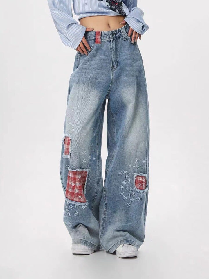 Unisex Casual Daily Denim Jeans - Image 5