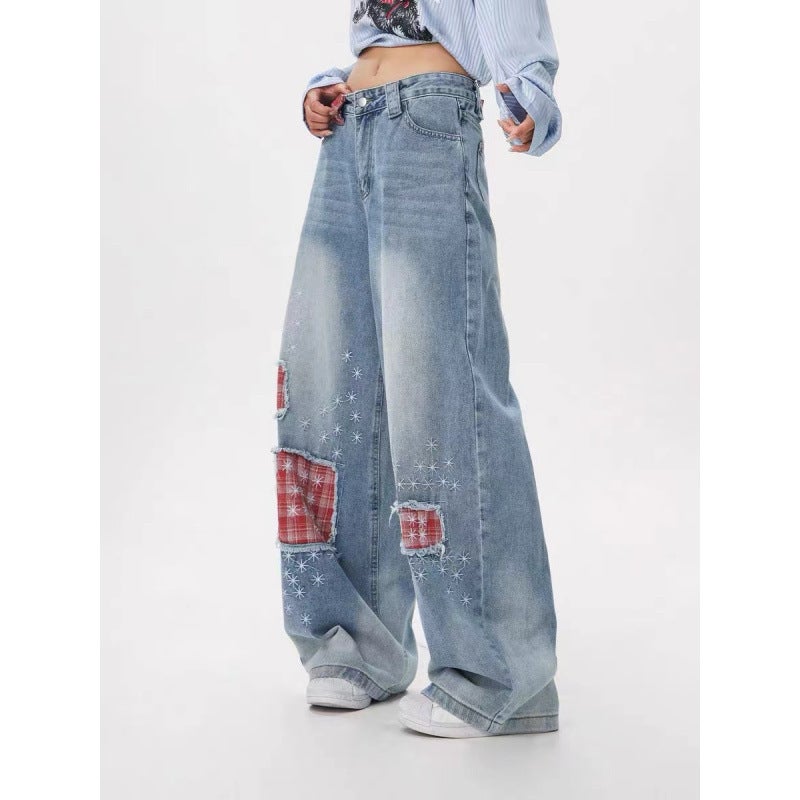 Unisex Casual Daily Denim Jeans - Image 3