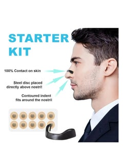 Joyeworld Magnetic Nasal Strips, 60 Magnetic Nasal Strips, Nasal Magnets, Inhalation Breathing Nasal Magnets, Stop Snoring Magnetic Nasal Clips for Home, Travel, Hotel, Business, Men and Women, White  - Image 2