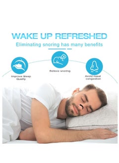 Joyeworld Magnetic Nasal Strips, 60 Magnetic Nasal Strips, Nasal Magnets, Inhalation Breathing Nasal Magnets, Stop Snoring Magnetic Nasal Clips for Home, Travel, Hotel, Business, Men and Women, White  - Image 3