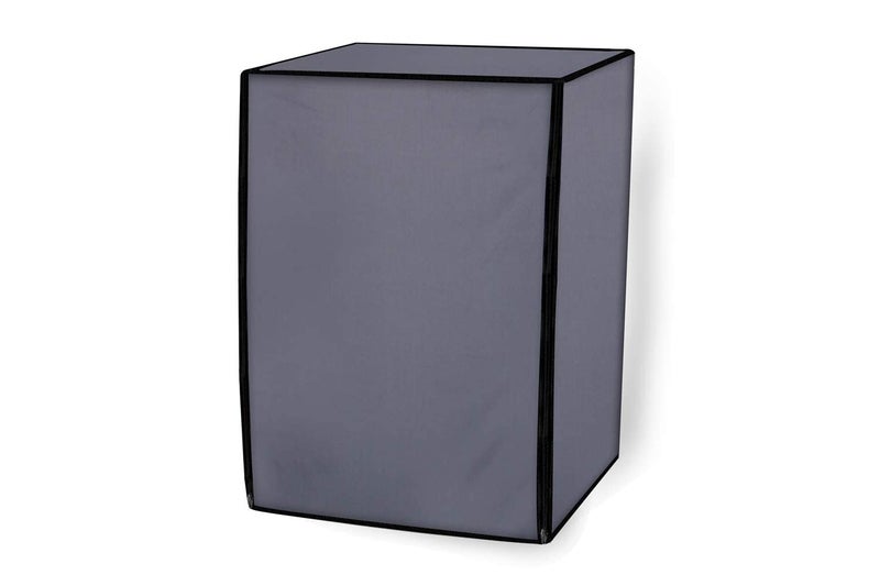 Wings Star Polyester Front Load Washing Machine Cover Suitable For Bosch 5.5 Kg, 6 Kg (50X63X81 Cms, Grey) - Image 4