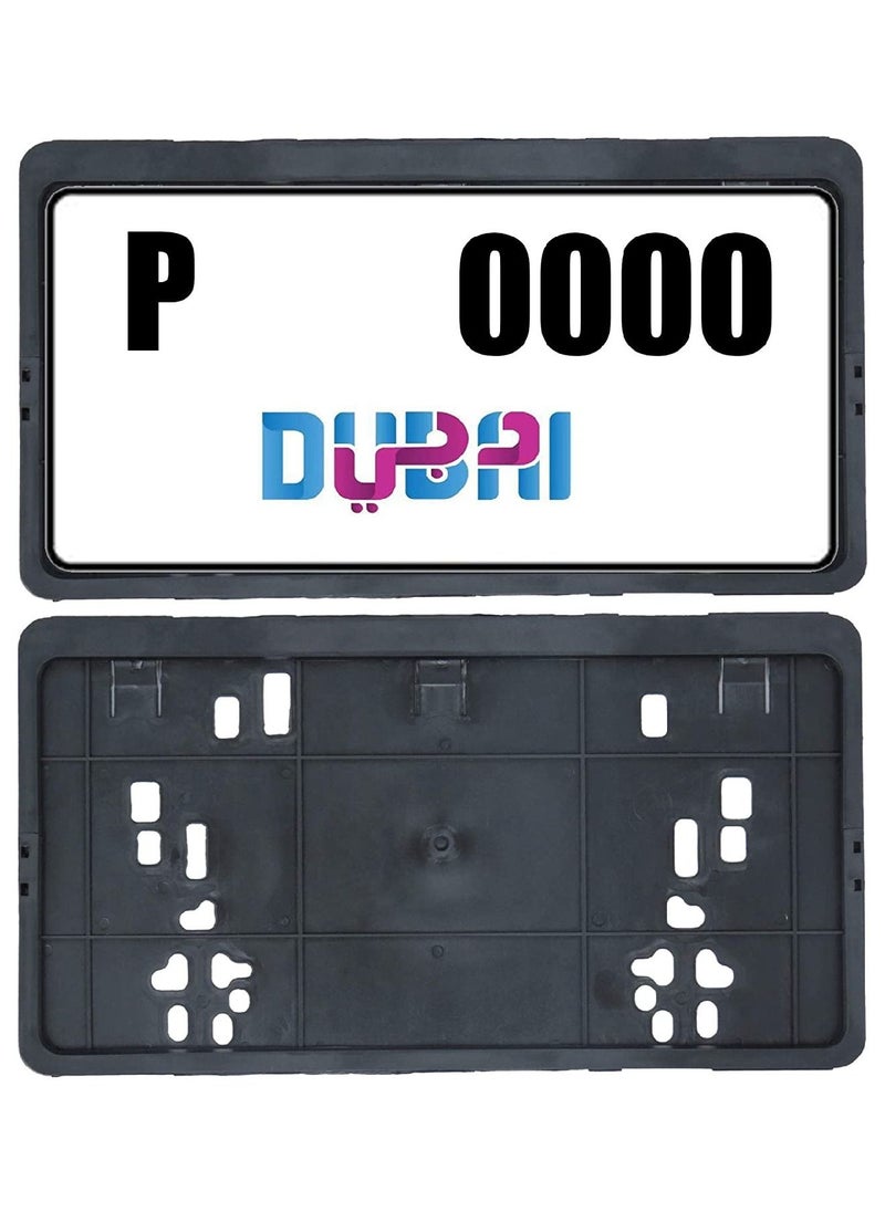 YONK - 2 Piece Car Plate Number Set - Image 1