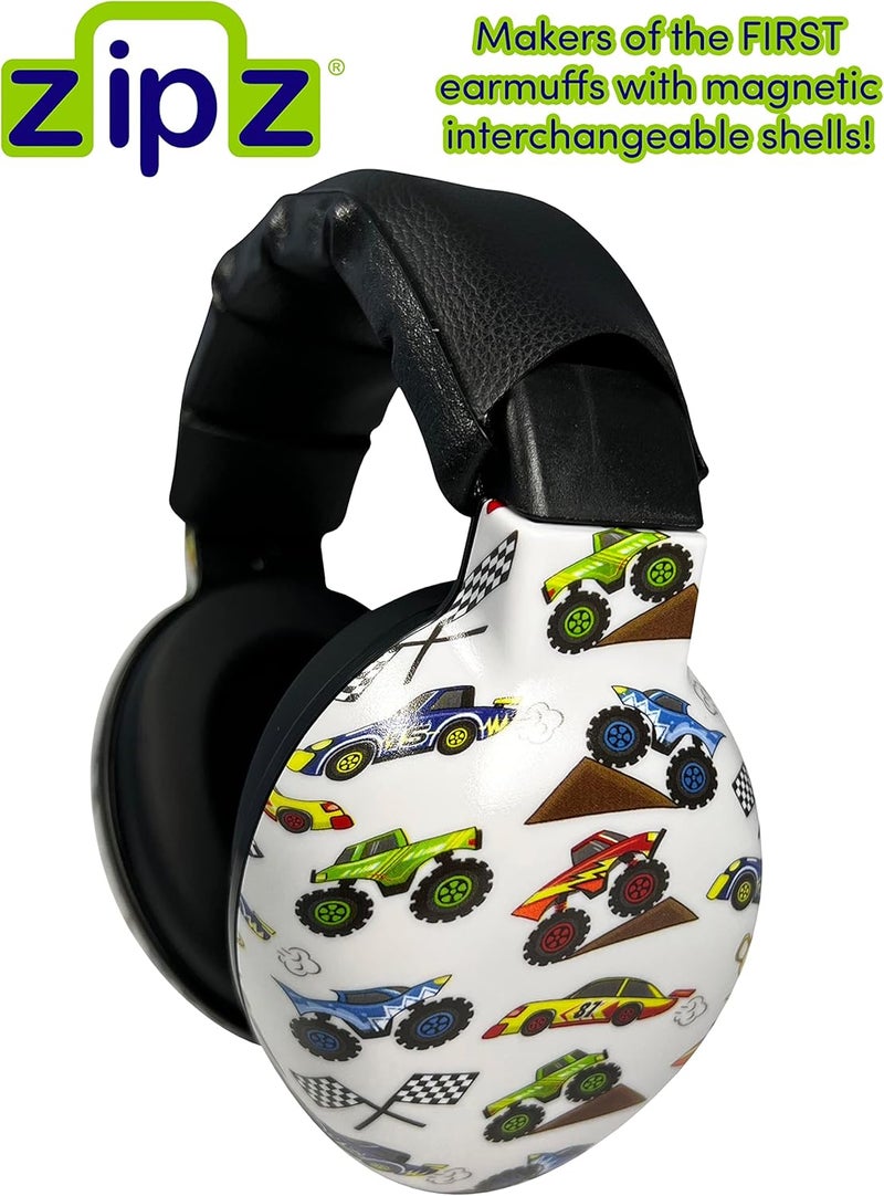 ZIPZ Store Baby & Toddler Earmuffs - Baby Headphones for Noise - ANSI-Certified Ear Protection - Safe for Soft Spots - 0-4 yrs - Image 3