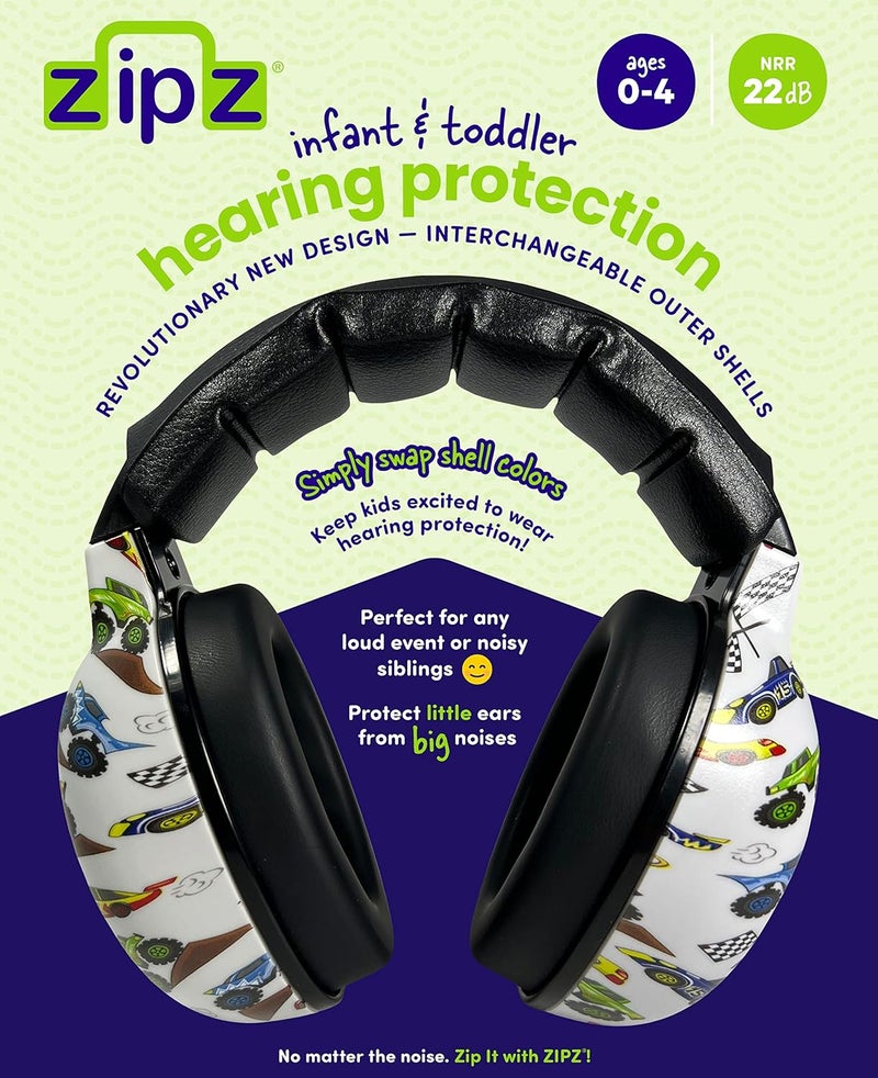 ZIPZ Store Baby & Toddler Earmuffs - Baby Headphones for Noise - ANSI-Certified Ear Protection - Safe for Soft Spots - 0-4 yrs - Image 2
