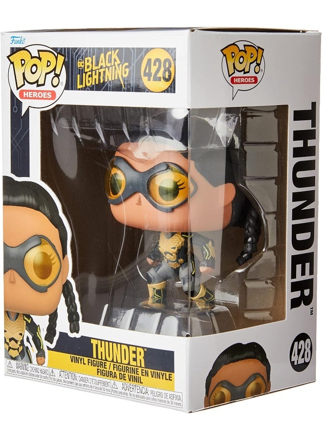 Funko 57591 Pop! Heroes Black Lightning with Thunder Vinyl Figure - Image 4
