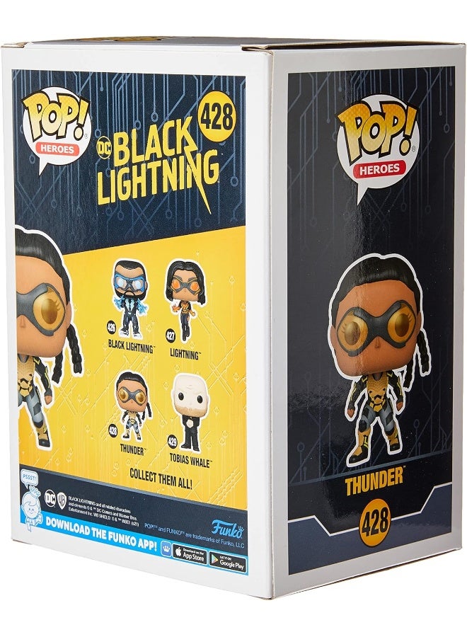 Funko 57591 Pop! Heroes Black Lightning with Thunder Vinyl Figure - Image 5