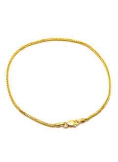 Gold Zone Real Gold Wide Wheat Bracelet HSPRTDK 4170 BR1468  - Image 1