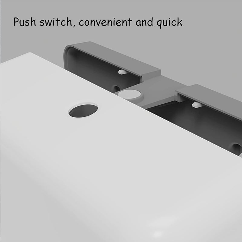 Tobefort Touchless Paper Towel Dispenser Wall Mount  No Drilling Waterproof/Dustproof Multifold Tissue Holder For Home Kitchen Office Bathroom Toilet - Image 3