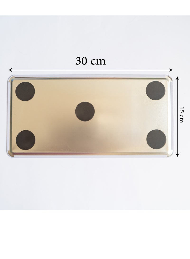 971MEDIA Oman Celebration Metal Sign For Home, Kitchen, Cafes, Walls - Image 2