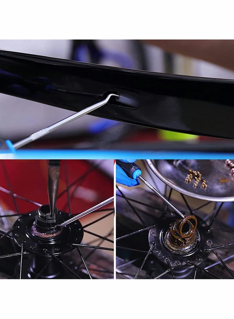 Hook Pick Set, 4 Pcs Precision Pick & Hook Set Hose Removal Hook Set Car Auto Repair Maintenance Tools for Oil Seal Puller - Image 5