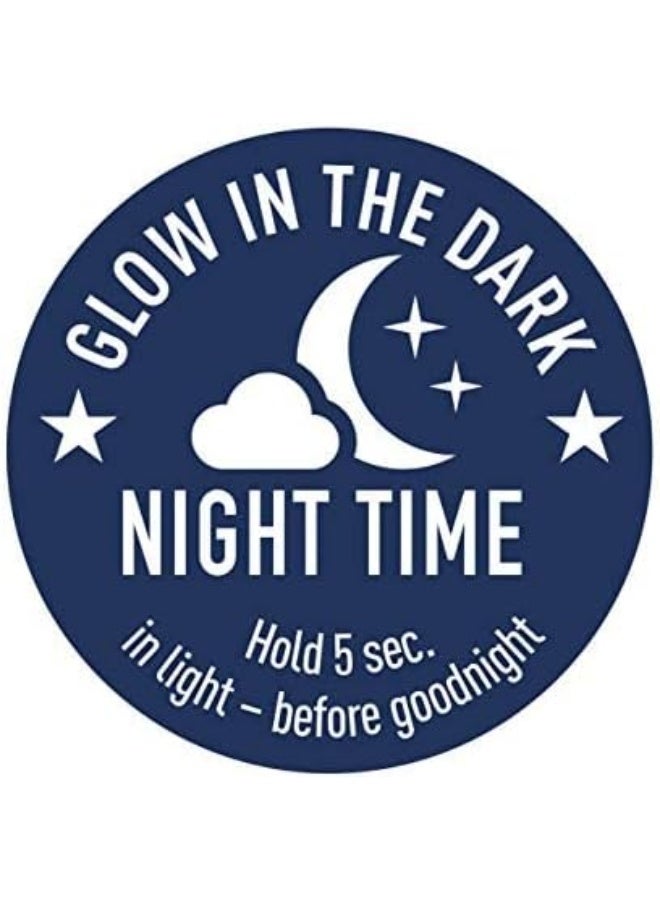 BIBS Pacifiers Colour Collection | Natural Rubber Baby Pacifier | Set of 2 BPA-Free Soothers | Made in Denmark | 18+ Months (Pack of 2) | Blush Night - Image 5