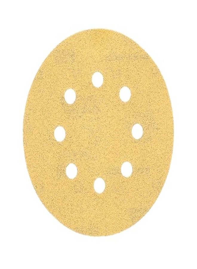 Norton 5" Norton 49223 MultiSand Hook & Loop 8-Hole Sanding Disc, P80-Grit, 25-Pack - Image 3