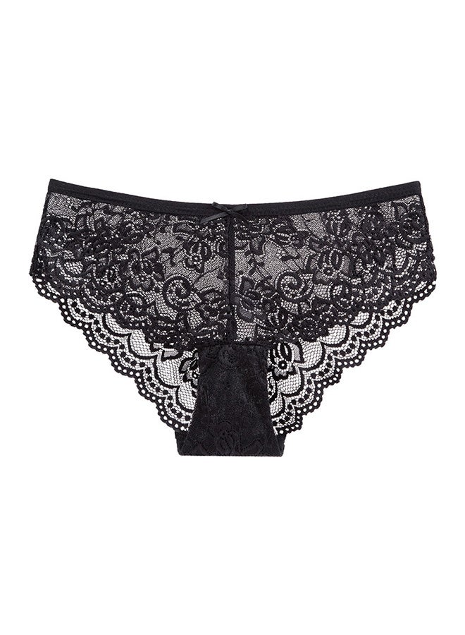 Zeemey 6 Pack Womens Underwear Lace Sort Bikini Breathable Panties Low Rise Hipster Ladies Panties - Image 3