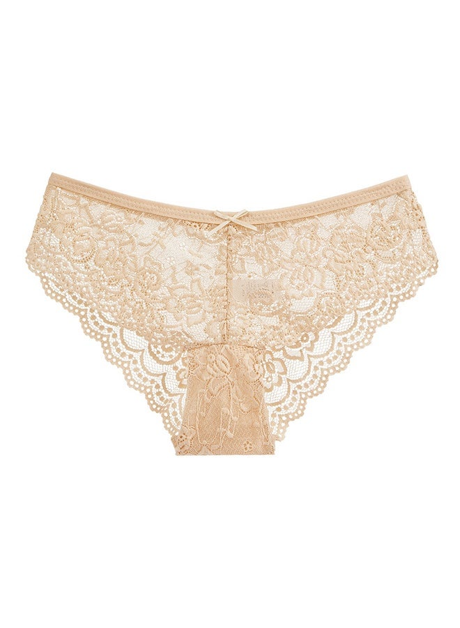 Zeemey 6 Pack Womens Underwear Lace Sort Bikini Breathable Panties Low Rise Hipster Ladies Panties - Image 4