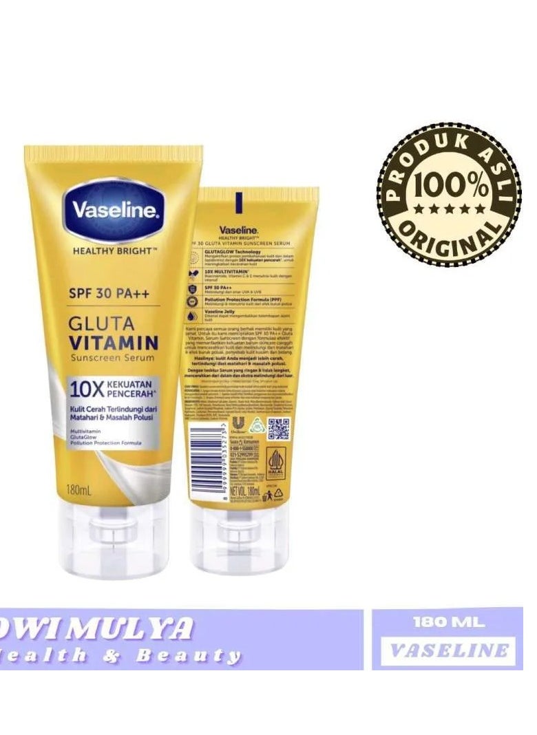 Vaseline Vaseline Sunscreen Serum SPF30 PA++ with Vitamin Gluta - 180ml  - Image 2