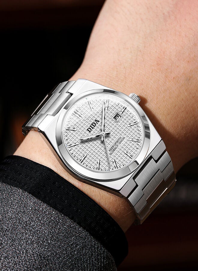 DIDA Men's Alloy Waterproof Fashion Wrist Watch B1128 -40mm - Image 2