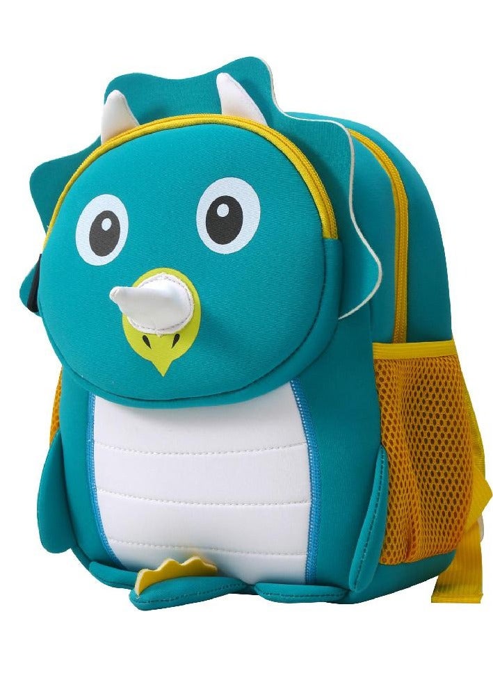3D Dragon Kinder Backpack Green - Image 2