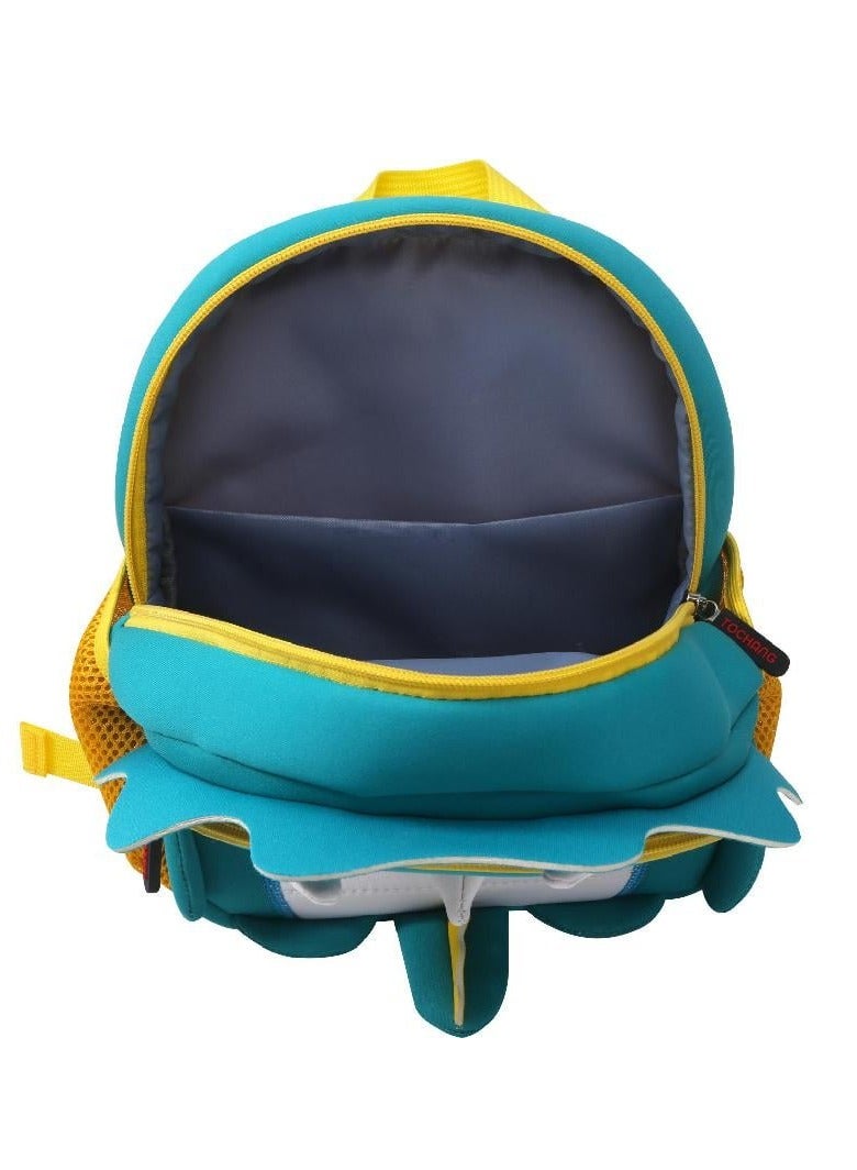 3D Dragon Kinder Backpack Green - Image 5