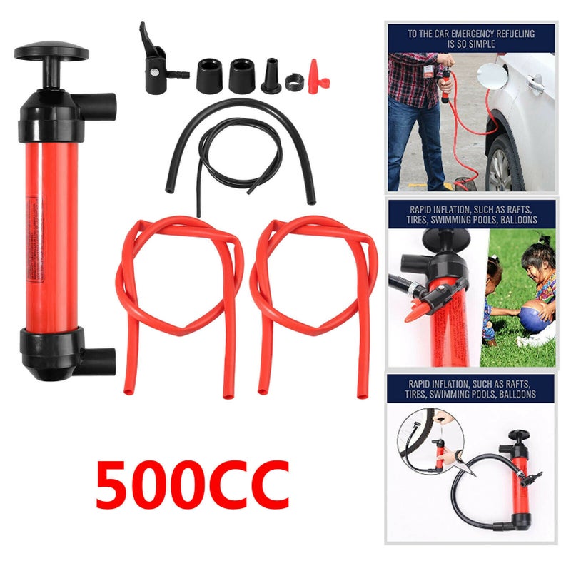 Syphon Transmission Oil Liquid Water Engine Fuel Air Hand Pump Extractor Tool - Image 2