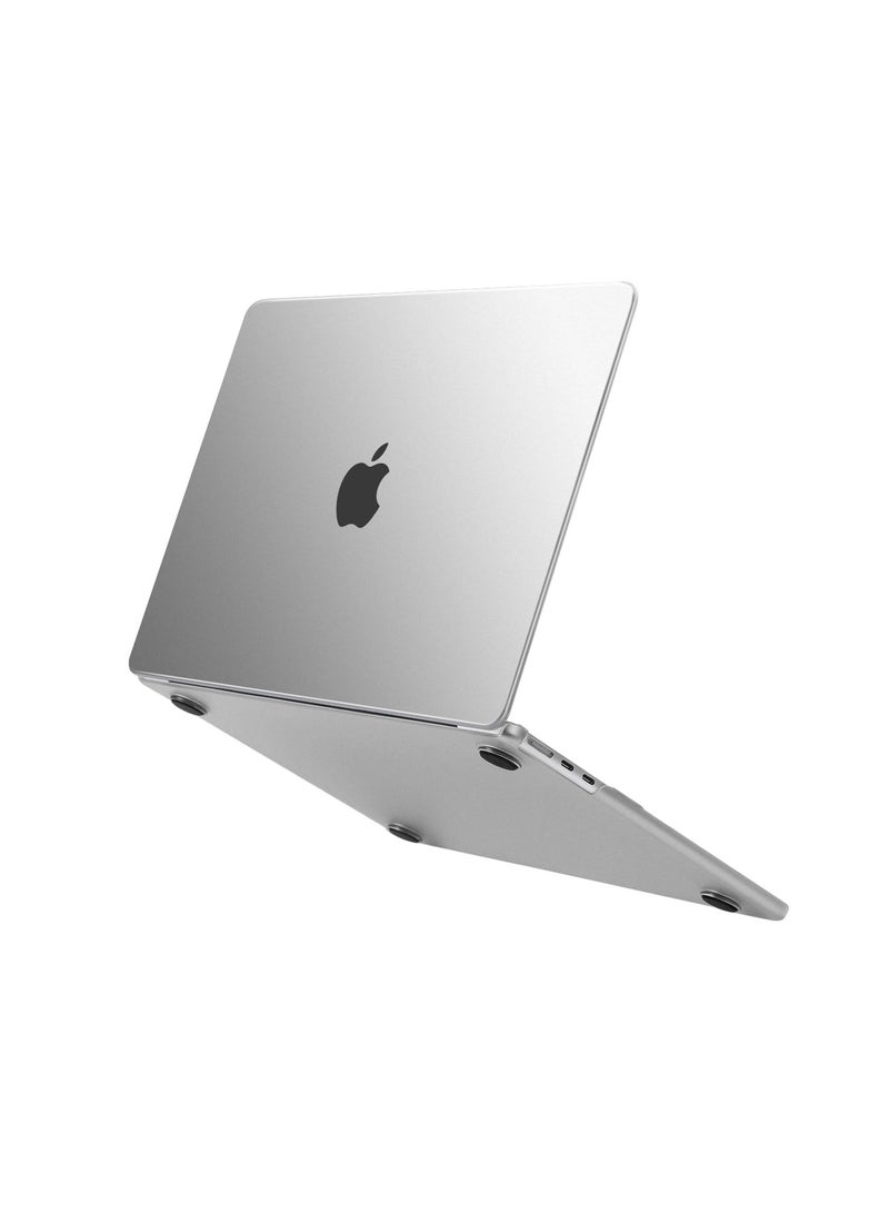 Hard Case for 2021/2020/2019/2018 Mac Air 13in with Retina Touch ID Version Model A1932/M1 A2337/A2179 - Matte Clear - Image 5