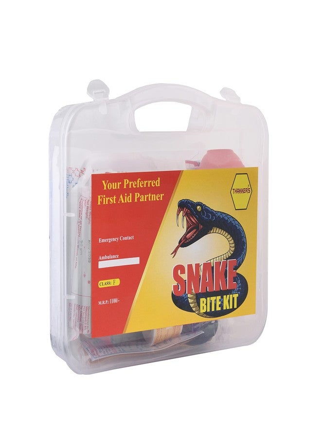 Tool Zone ® Emergency Snake Bite Kit (Red Plastic Case) (No Expiry) - Image 1