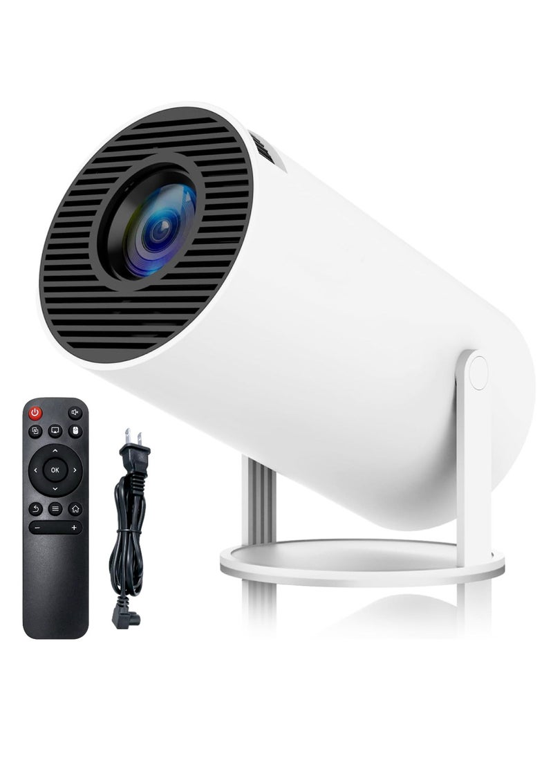 DIGI CORE - HY300 PRO Smart Projector Support 4K Mini Projector Auto Keystone Correction Portable Projector 280 ANSI 2.4 5G WiFi BT 5.0 130 Inch Screen 180 Degree Flip Home HD Video Projector Outdoor Projector Android 11 Compatible With TV Stick/HDMI/USB/PS5/iOS/PS4 - Image 1