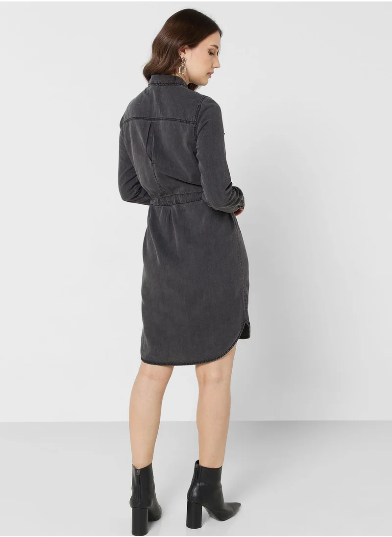 VERO MODA Pocket Detail Shirt Dress