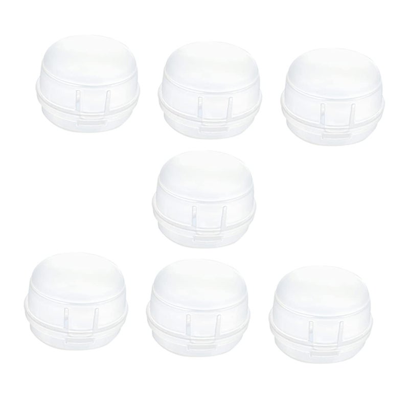 7Pcs Gas Stove Knob Covers Safety Protector for Childproofing Kitchen Easy One Handed Access Fits Stoves Ovens Durable Design for Family Safety - Image 1