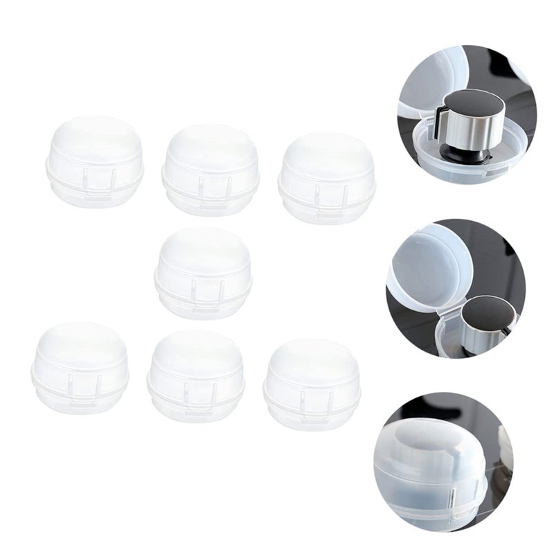 7Pcs Gas Stove Knob Covers Safety Protector for Childproofing Kitchen Easy One Handed Access Fits Stoves Ovens Durable Design for Family Safety - Image 3