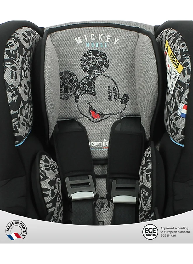 Nania Cosmo Mickey Mouse Baby Car Seat, Group 0,1 (0-18Kg), Suitable From Birth