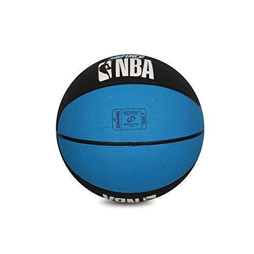 Spalding Force Rubber Basketball (Color: Blue-Black, Size: 7 - Image 4