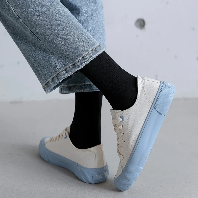 اسينتي Men's Sports Socks Women's Socks Long White Summer Socks Sports Football Tennis Socks 4 Pieces