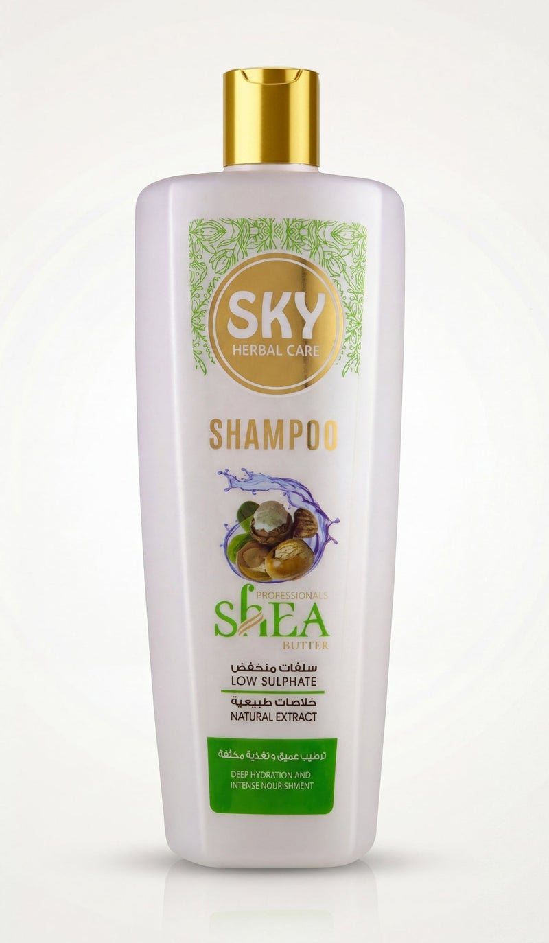 SKY Herbal Care Shea Butter Total Hair Care Bundle for Extremely Dry & Brittle Hair - 6 Pieces - Image 3