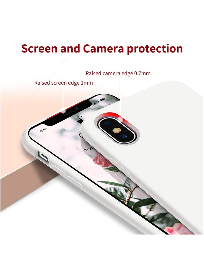 ELTRAZONE iPhone Xs Max Case,Ultra Slim Fit iPhone Case Liquid Silicone Gel Cover with Full Body Protection Anti-Scratch Shockproof Case - Image 4