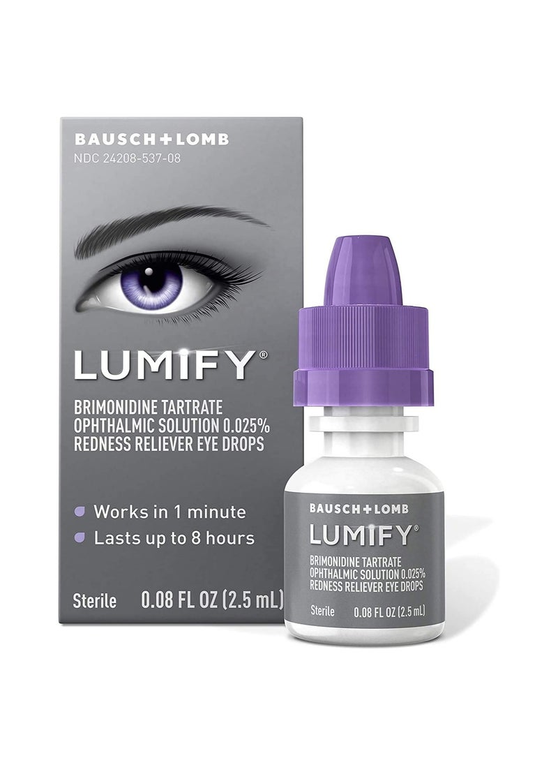 Lumify - قطرة لتخفيف  إحمرار العين وجعل العيون أكثر إشراقا 2.5ml - Image 1