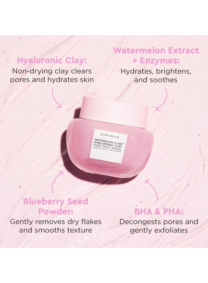 GLOW RECIPE Watermelon Facial helps reduce the appearance of pores, unifies skin tone and moisturizes 60ml - Image 2