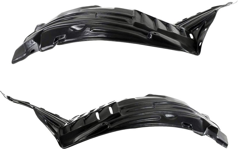 GaragePro Fender Liner Set For Nissan 350Z 20032005 Front Driver and Passenger Side Inner Fender Liner Front Section