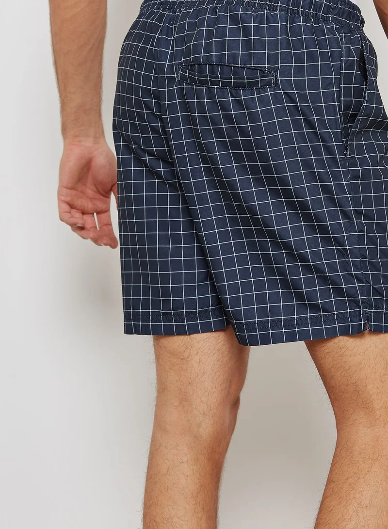 Selected Homme Heritage Striped Swim Shorts