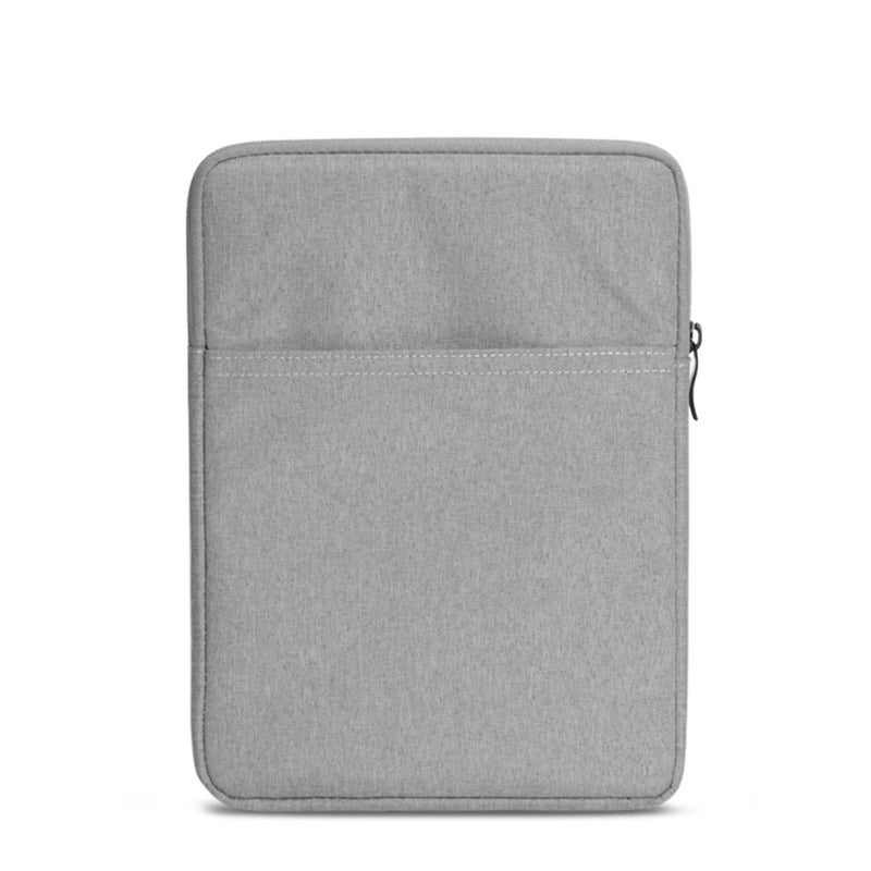 8 Inch Tablet Sleeve Protective Cover Case Bag Gray Canvas And Cotton Pouch - Image 2