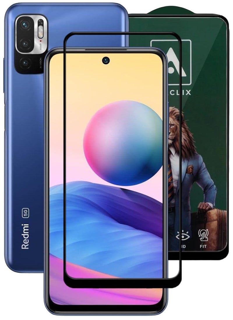 ACLIX Antistatic ESD Dustproof Premium Quality High Definition Tempered Glass Screen Protector Designed For Xiaomi Redmi Note 10 5G - Image 1