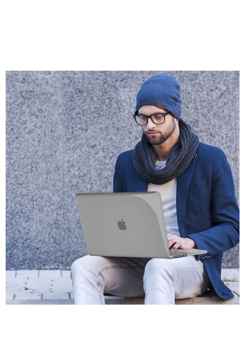 Generic 3 in 1 Hard Shell Cover Compatible with MacBook Air 13.6 inch 2025 M4 Chip A3240/2024 A3113 M3 Chip /2022 A2681 M2 Chip, Hard Shell Case + TPU Keyboard Skin Cover + Screen Protector ,Frosted Clear  - Image 4