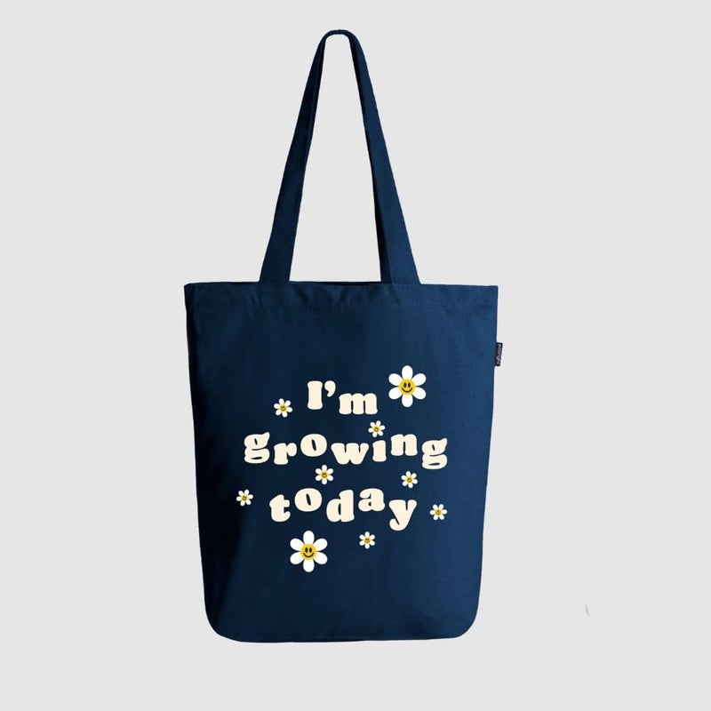EcoRight Eco Right Aesthetic Canvas Tote Bag for Women with Zipper, Tote Bag for Women for Beach, Grocery, Travel, Work, Gym, Daily Use - Image 5