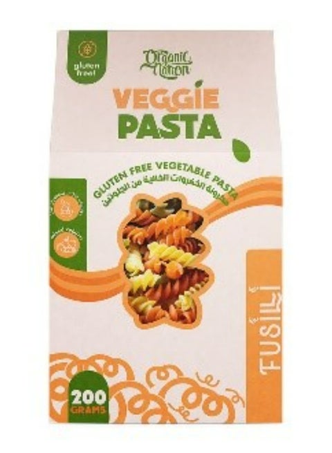 معكرونة نباتية خالية من الغلوتين - فوسيلي-200 جرام